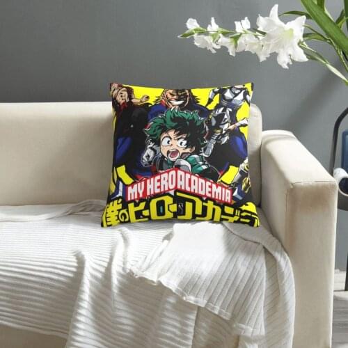 My Hero Academia pillowcase printed cushion cover sofa waist pillow pillow cover
