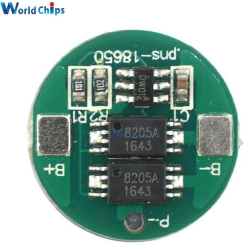 10PCS Dual MOS Battery Protection Board for 18650 Lithium Battery
