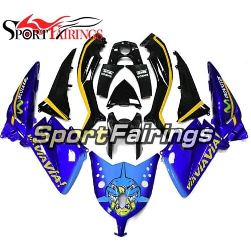 Full Blue Black Shark Fairings For Yamaha XP530 T-MAX TMAX 530 12 13 14 ABS Plastic Injection Motorcycle Bodywork Kit Fittings