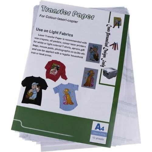 10 Sheets Transparent Water Slide Transfer Paper Printable Water Slide Decals Suitable for Diy Glasses Mugs Glass Decals A5KE