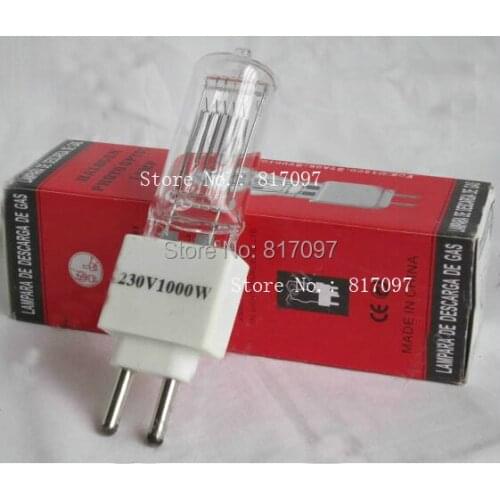 1000W stage lights lamp spotlight quartz bulb soft light return light lamp theatre lights replacement bulb