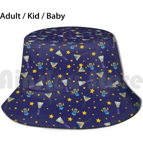 Vixx Pattern Sun Hat Foldable UV Protection Vixx Rovix Leo Ken Ravi Hongbin Hyuk Kpop Korea Korean Pop Korean Wave