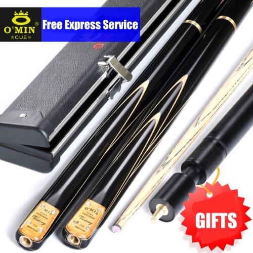 Original O'Min Victory 3/4 Split Billiard Snooker Cue 9.5/10/11.5mm Tip Professional Ashwood Shaft Cost-effective Billar Snooker