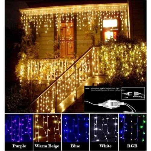 100LED 10M Waterproof String Light 8modes Modern EU/US Plug Fairy Light Outside Light Festival Christmas Wedding Party Decor