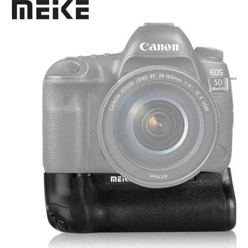 Meike MK-5D4 Vertical Battery Grip for Canon EOS 5D mark IV as BG-E20 Compatible Camera works with LP-E6 or LP-E6N Battery
