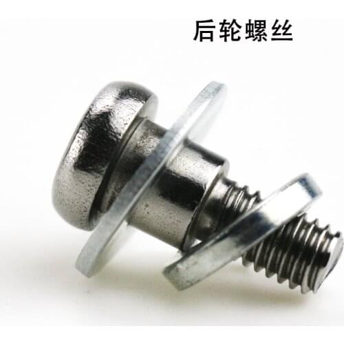 Electric Scooter Rear Wheel Fixed Bolt Screws Stainless Steel Fixed Screw Components for Xiaomi Mijia M365 Electric Scooter
