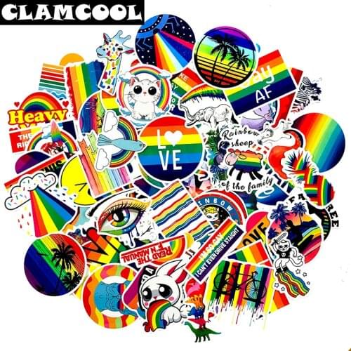 100 Pcs Brilliant Fashion Colour Graffiti Sticker For Luggage Car Skateboard Guitar Motorcycle Decoration Travel Child Sticker