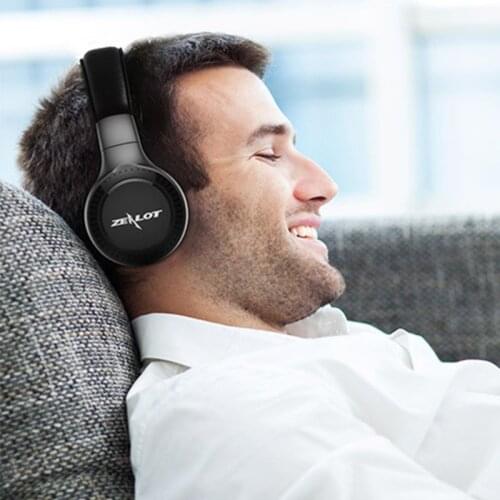 B19 Headphone LCD Display Wireless Music Earphone Stereo BT 5.0 TF MIC FM Radio LX9B