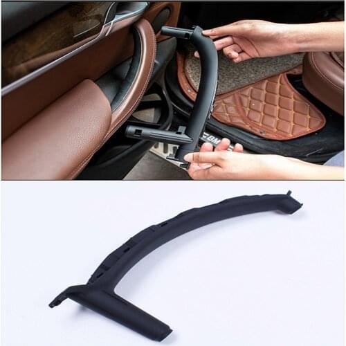 Left/Right Car Interior Door Handles Inner Door Panel Handle Pull Trim Cover For BMW E70 E71 E72 X5 X6 51416969402