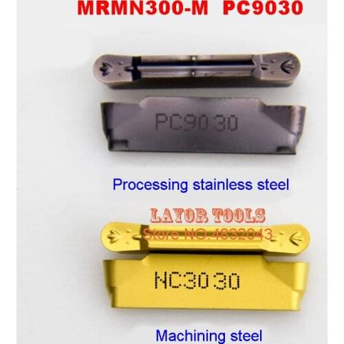 MRMN300-M PC9030, Two-headed Cnc Cutting Carbide Coating Turning Insert For Grooving Holder Mgehr & Mgivr