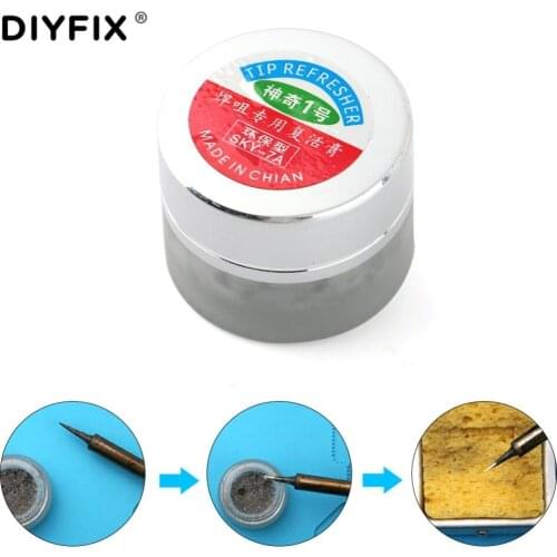 Lead-free Soldering Iron Tip Refresher Clean Paste for Oxide Solder Iron Tip Head Resurrection Cream Cleaning Welding Tools