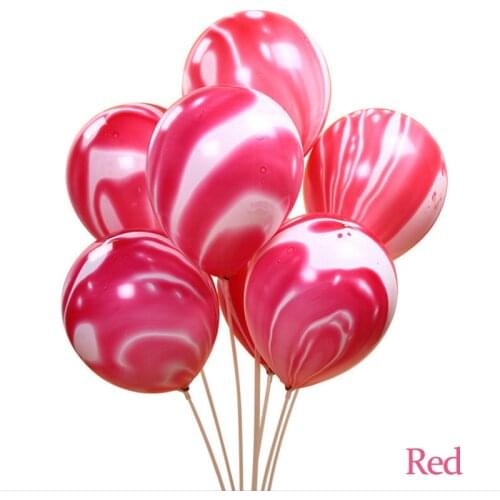 New 12 inch agate latex balloon Cloud Pattern Printing Paint balloon Colorful Ball for Event Party Family Party Decoration