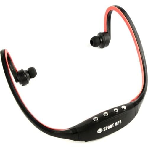 New Sport Wireless Earphones Headphones Music MP3 Player TF Card FM Radio Headset Slick Stylish Design