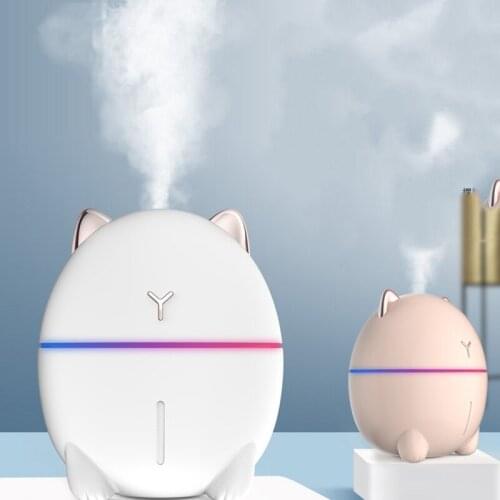 New 200ML Ultrasonic Air Humidifier Aroma Essential Oil Diffuser for Home Car USB Fogger Mist Maker with LED Night Lamp
