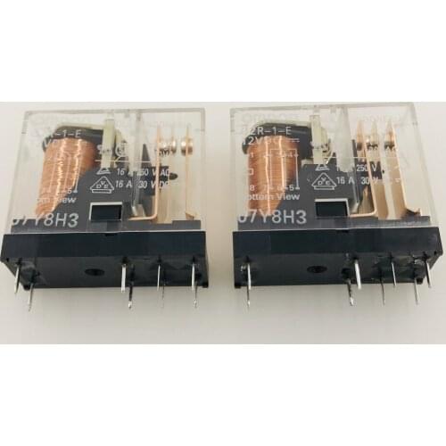Original G2R-1-E-12VDC 8PIN 16A250VAC relays
