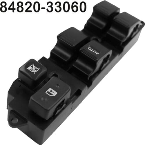 Lifter Regulator Master Control Switch Power Window For Toyota Camry Tercel Corolla RAV4 4Runner T.U.V 84820-33060