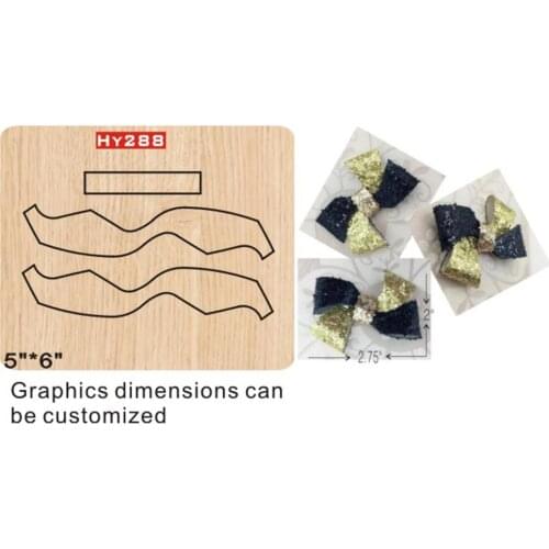 Bow cutting dies 2019 new die cut &wooden dies Suitable for common die cutting machines on the market
