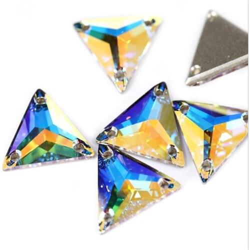 Sew-on crystal stones glass rhinestones brooch Jewelry wedding dress crafts handbag DIY accessories HH51