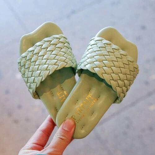Girls Slippers Summer Children House Slides for Swimming Bathroom Anti-slippery Children Beach Slippers Indoor Outdoor Fashion