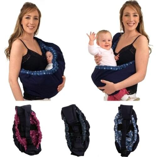 Baby Infant Newborn Adjustable Carrier Sling Wrap Rider Backpack Pouch Ring 2017