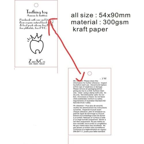 2019 Custom logo wedding name tag white paper gift hang tag candy favors /charms brand swing tag with logo print 54*90mm 300gsm