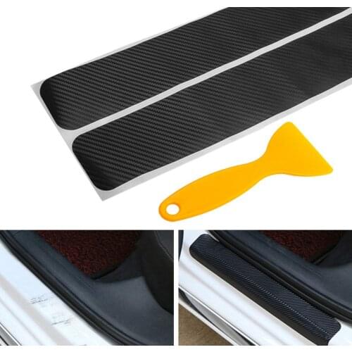 Car Door Sill Protector Pedal 2019 hot car Accessories for Suzuki SX4 SWIFT Alto Liane Grand Vitara Jimny S-cross Splash Kizashi