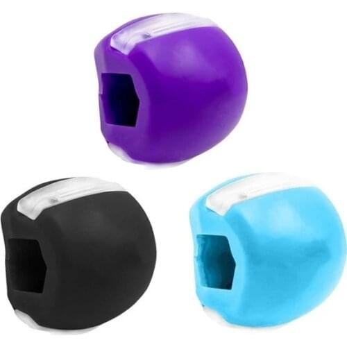 1PC Facial Toner Exerciser Face Fitness Ball Portable Jaw Exerciser Neck Face Toning Jaw Facial Muscle Trainer Face-lift