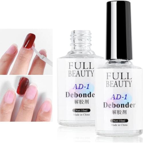 10ml Debonder Glues For Removeing False Nails Gel Polish Rhinestone Remover Tools Manicure Cleaner Degreaser Liquid NF1869