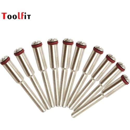 10pc Rotary Mandrel For Dremel Accessories Tool Shank 2.35/3.0mm for Reinforced Cutting Disc Connecting Shank Power Tool