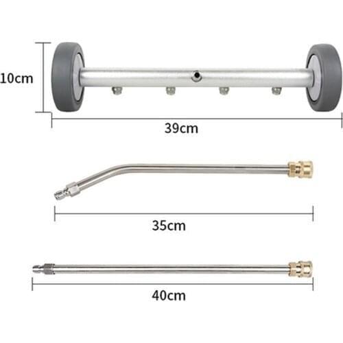 4 Spraye Nozzlcleaning the chassis of high pressure washer-water broom, washing machine fan nozzle, car cleaning, road cleaning