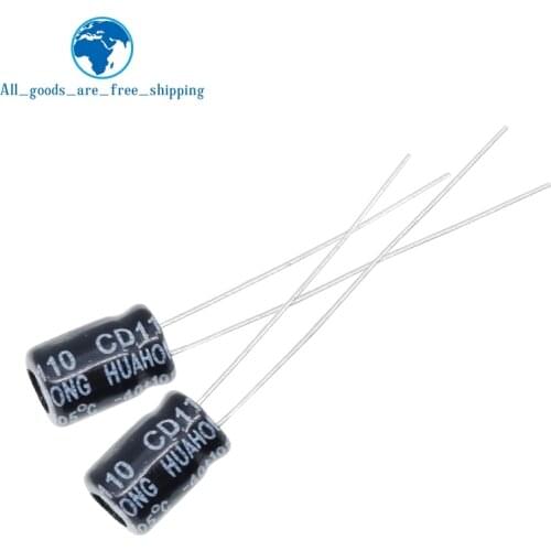 50PCS Higt quality 25V47UF 5*7mm 47UF 25V 5*7 Electrolytic capacitor
