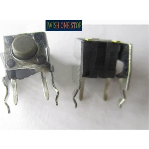 Touch switch 6*6*5 stented jog buttons horizontal line side, pin 2