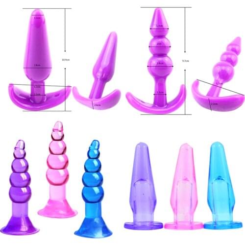 Anal Plug Dildo Vibrator Prostate Massage Anal Beads Butt Plug G Spot Clitoris Stimualtor Bullet Vibrator Sex Toys for Woman Gay