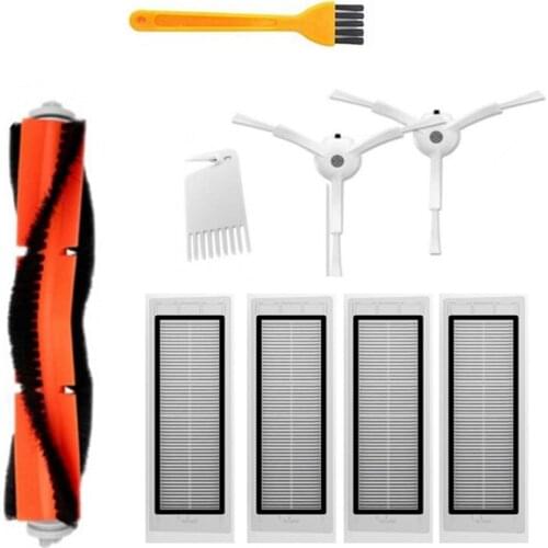 HEPA Filter Side Brush Dust Box for Xiaomi 1S MI Robot Vacuum 2 Roborock S50 S51 S5 Vacuum Cleaner Parts Accessories
