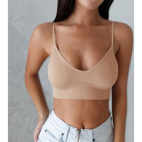 Front Cotton Comfortable Women Strapless Adjustment Rimless Invisible Bralette Push Up Sticky Active Bras Vest Plus Size