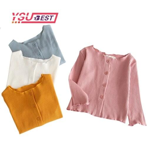 Baby Boys Girls Cardigan Autumn Cotton Sweater Top Baby Children Clothing Boys Girls Knitted Cardigan Sweater Kid Spring Clothes