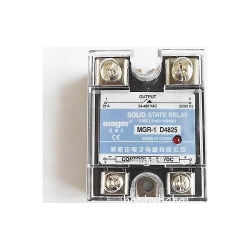 New D4825 Solid State Relay SSR AC480V 25A