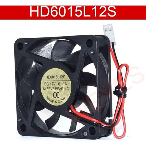Original For DAhua 220V Digital Video Recorder HD6015L12S DC12V 0.11A 60*60*15MM Power Supply Cooling Fan