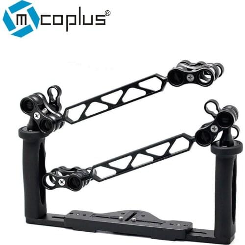 Mcoplus Underwater Tray Housings Arm kit for Gopro Action Camera Camera Waterproof Housing Video Dive Torch Flashlight