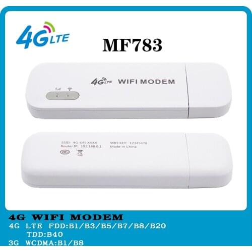 New 4G USB Modem MF782 MF783 4G Ufi 150Mbps LTE Wifi Modem 4G Modem Dongle PK K5160 E8372