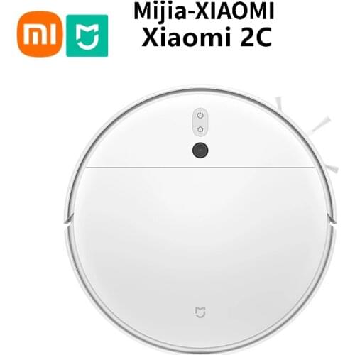 2021 XIAOMI MIJIA Robot Vacuum Cleaner Mop 2C for Home Sweeping Dust Sterilize 2700PA Cyclone Suction Washing Mop Smart Planned