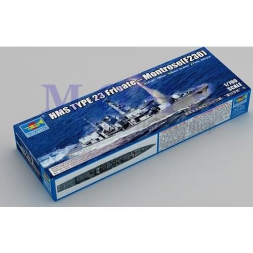 Trumpeter scale warship 1/700 06720 HMS TYPE 23 Frigate Montrose F236 assembly model kits Modle building scale model ship
