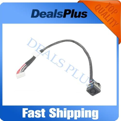 1PCS New DC Power Jack with Cable Socket For Dell Inspiron 14 N4050 M4040 For Dell Vostro 1440 1450 1550 2420 DC30100HP00