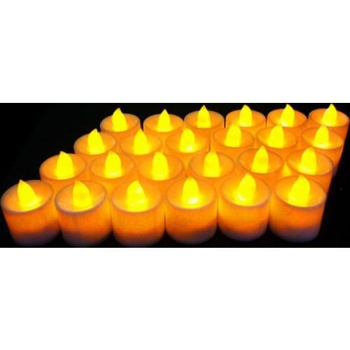 36 LED candles warm white LED lights flameless candles removable artificial tea lights wedding anniversary party decoration