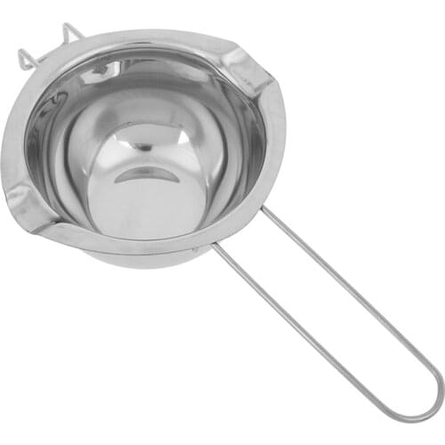 Non-stick Easy Cleaning Long Handle Wax Melting Stainless Steel Pot DIY Scented Candle Soap Chocolate Butter Handmade Soap Tool