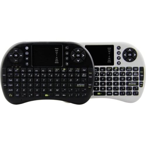 I8 Mini Wireless Keyboard Fly Air mouse TV Remote control with Russian English layout for Laptop Tablet pc Android Smart TV BOX