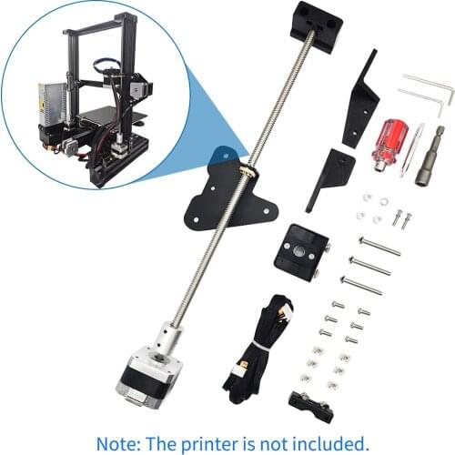 Aibecy 3d printer Parts Dual Z-axis Lead Screw Upgrade Kit Improve Printer Stability for Creality Ender 3/3S/3 Pro 3D Printer