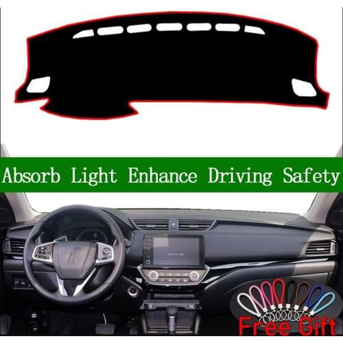 For Honda crider 2019 Dashboard Cover Sun Shade Non-slip Dash Mat Pad Carpet Car Stickers Interior Accessories