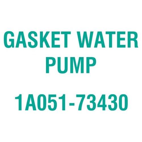 For Kubota 1A051-73430 GASKET WATER PUMP