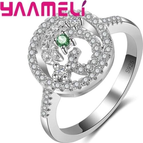 Large Disc Vintage Classic Simple Style Multicolor Hollow Shape 925 Sterling Silver Wide Ring Wedding Jewelry Women